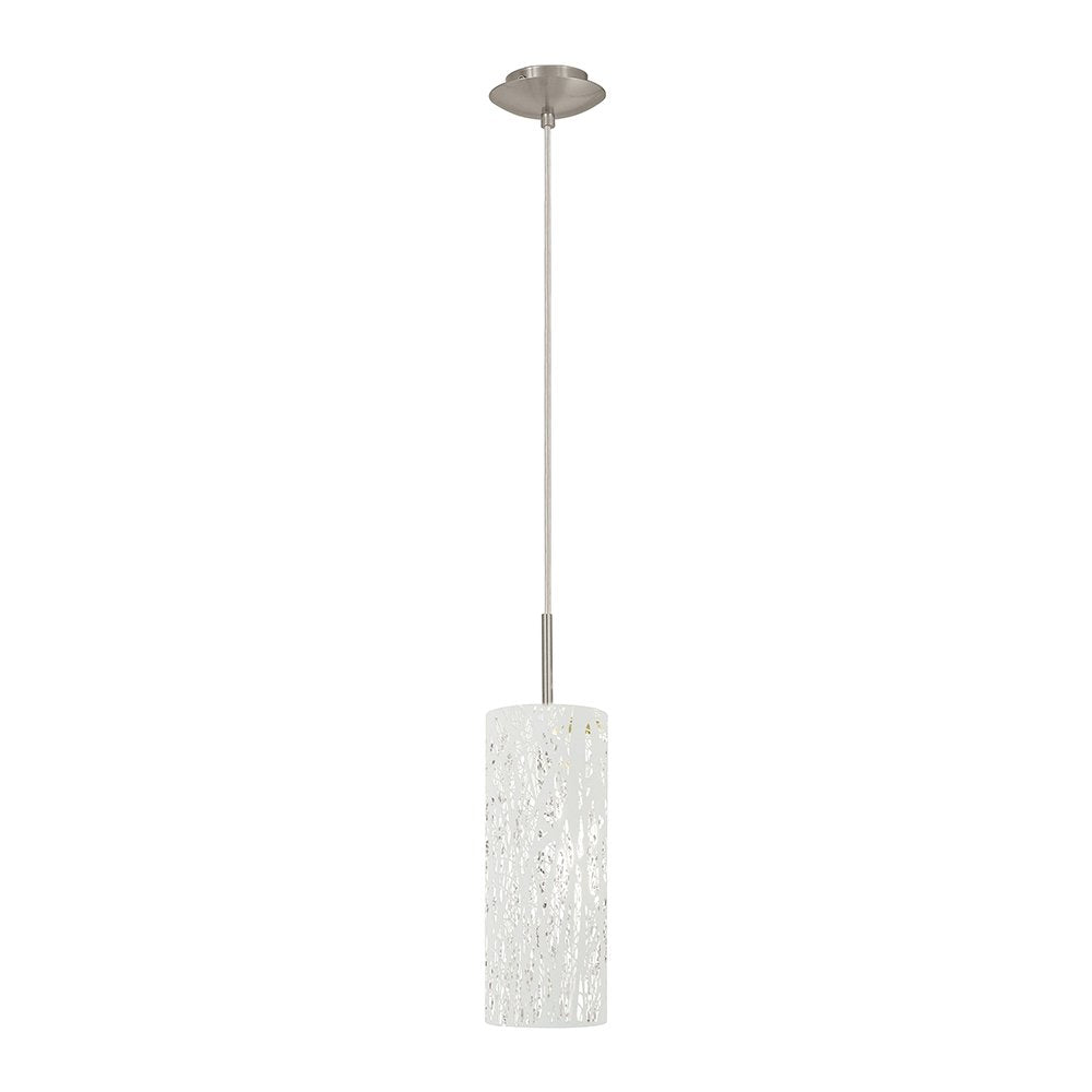 Hambleton 1 Light Pendant White 110mm - 204532