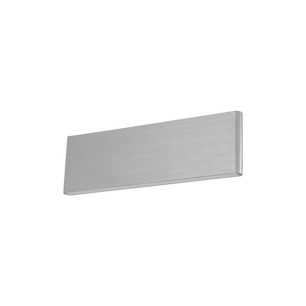 Climene Up & Down LED Wall Light Brushed Aluminium - 204585