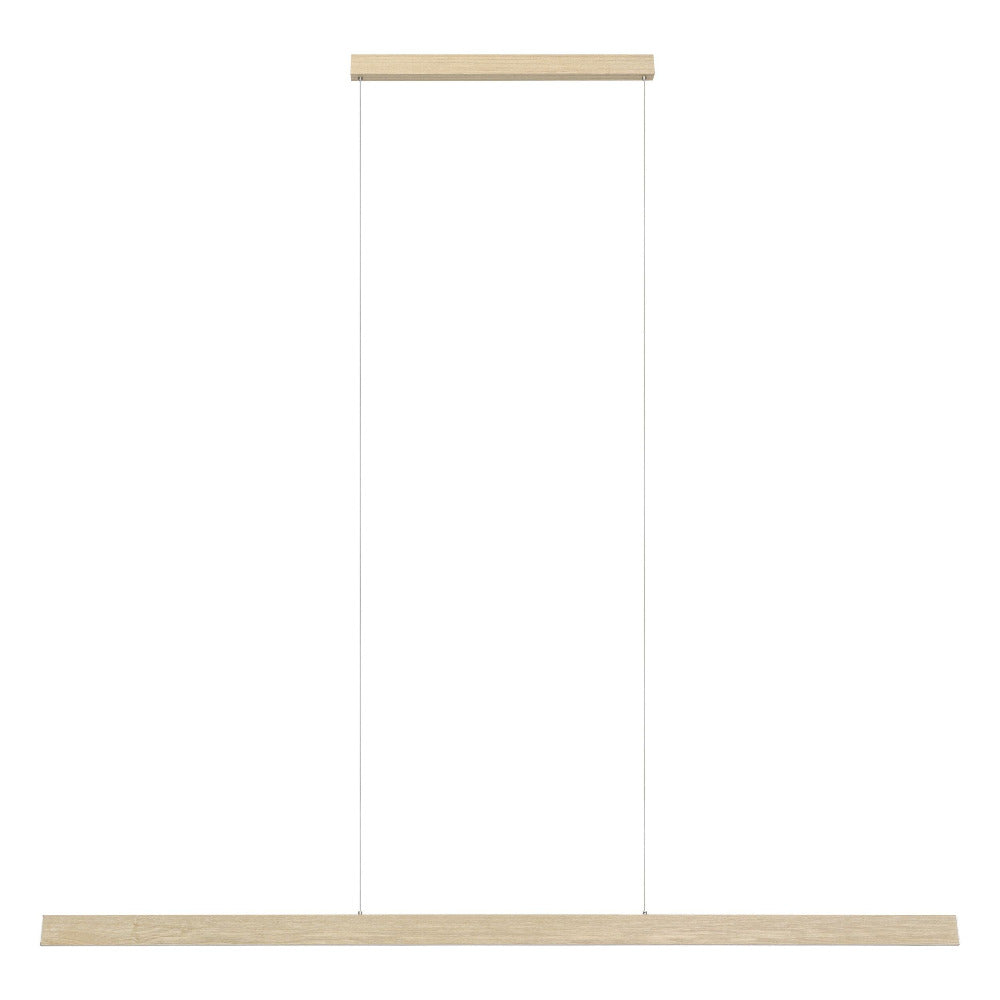 Buy LED Pendants Australia Climene 2 LED Pendant 32.4W L2400mm TRI Colour Oak Wood - 205019