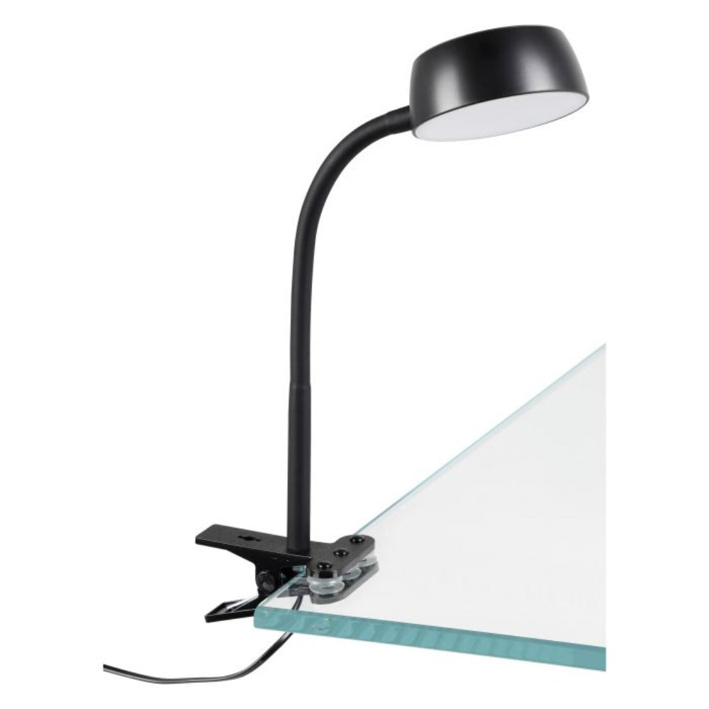 Ben 4.5W LED Clamp Lamp Black - 205206N