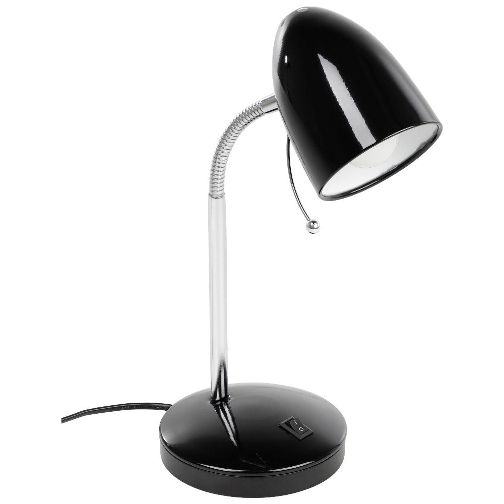 Buy Desk Lamps Australia Lara 1 Light Table Lamp Black - 205265N