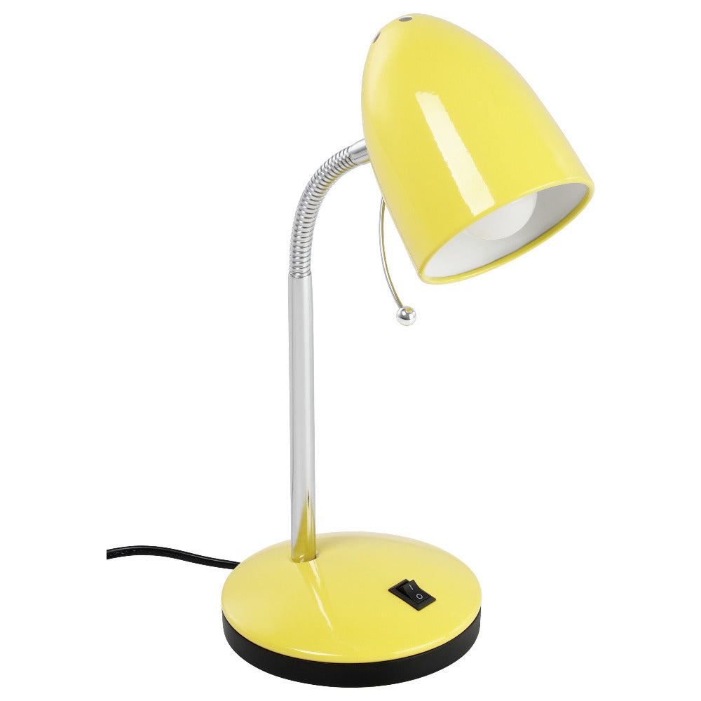 Buy Desk Lamps Australia Lara 1 Light Table Lamp Yellow - 205268N