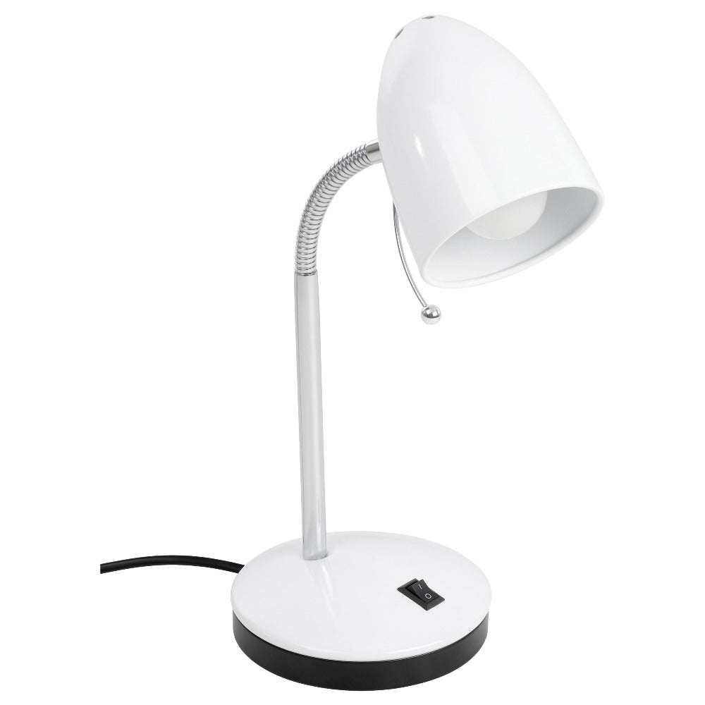Buy Desk Lamps Australia Lara 1 Light Table Lamp With USB Charging White - 205277N