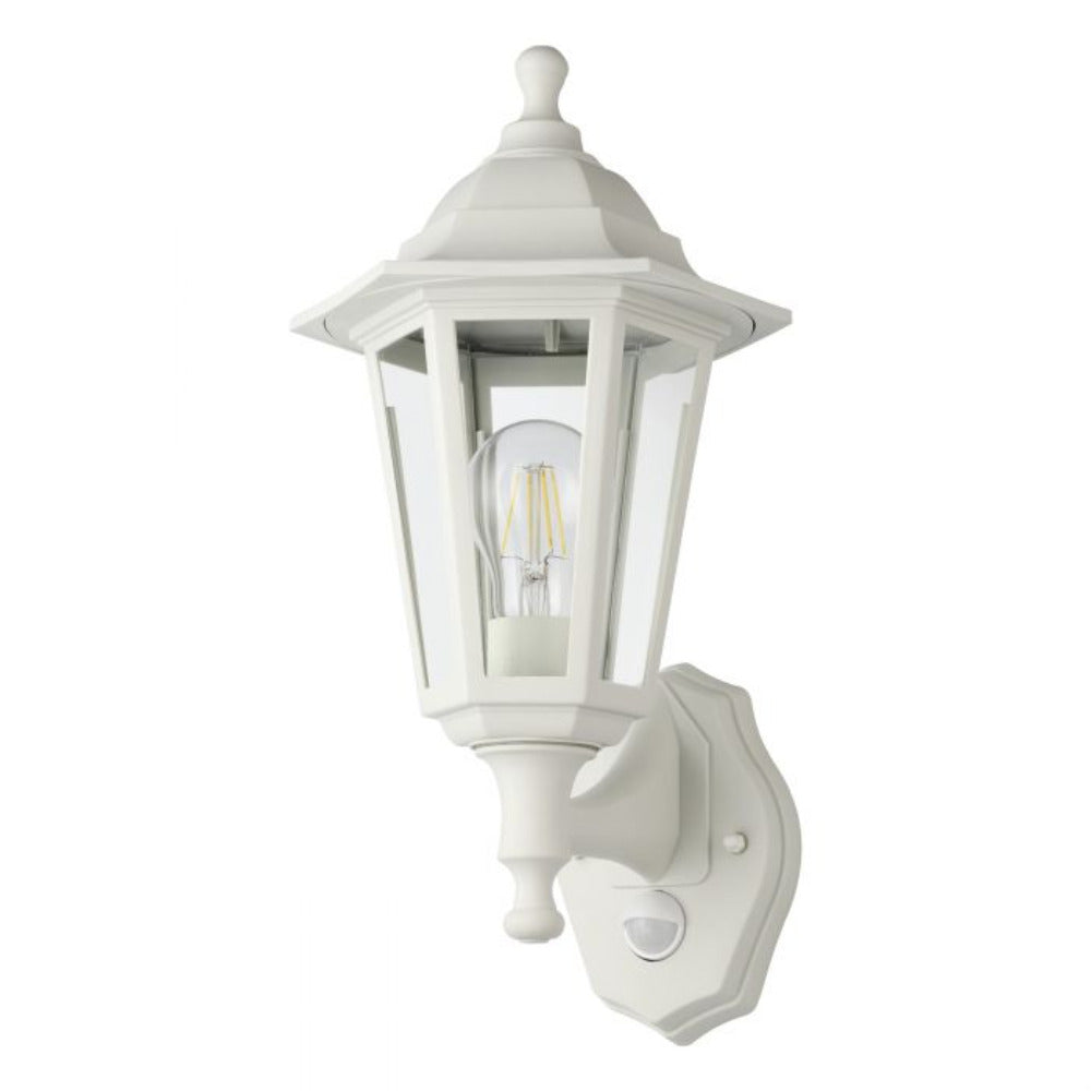 Duanera 1 Light Wall Lantern Height 425 mm White Plastic - 205467N
