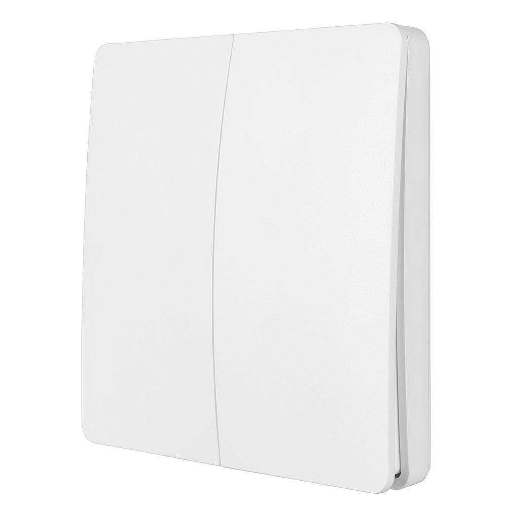 Smart Wi-Fi Kinetic Wall Switch 2 Gang White - 20759/05