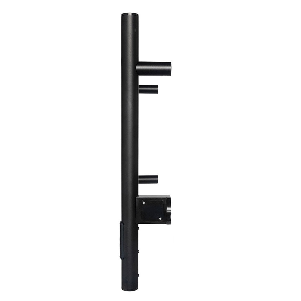 Buy Heated Towel Rails Australia Heated Towel Rail 5 Bar Hardwired Black - 20845/06