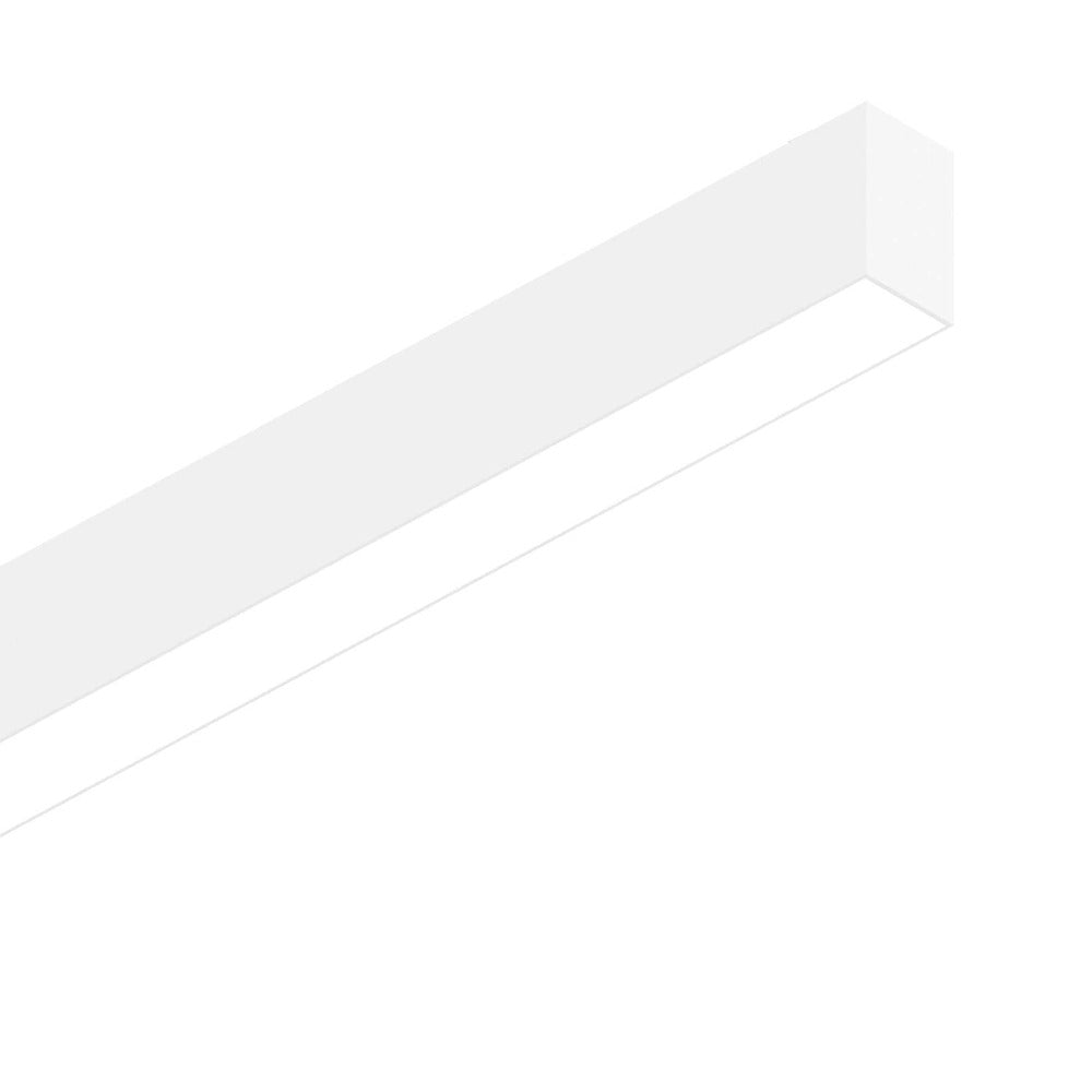 Buy LED Linear Lights Australia Fluo Wide LED Linear Light L1805mm Aluminum 3000K - 19253