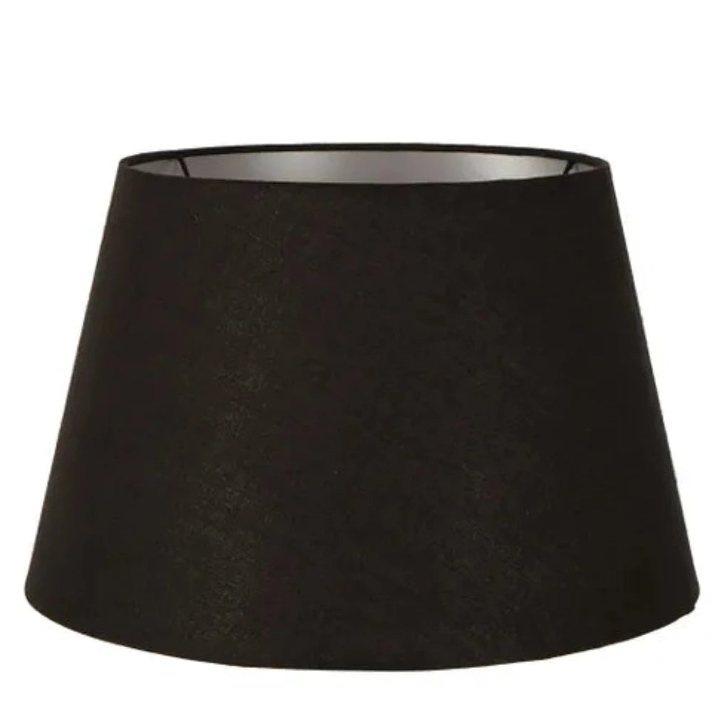 Lamp Shade Black Linen - ELSZ2014511BLKSILEU