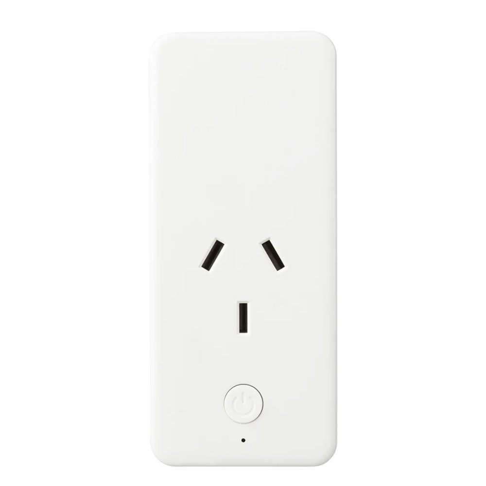 Buy Smart Switches & Plugs Australia Smart Wi-Fi Wall Plug 3-Pin & 2xUSB Charger L100mm White Plastic - 21884/05