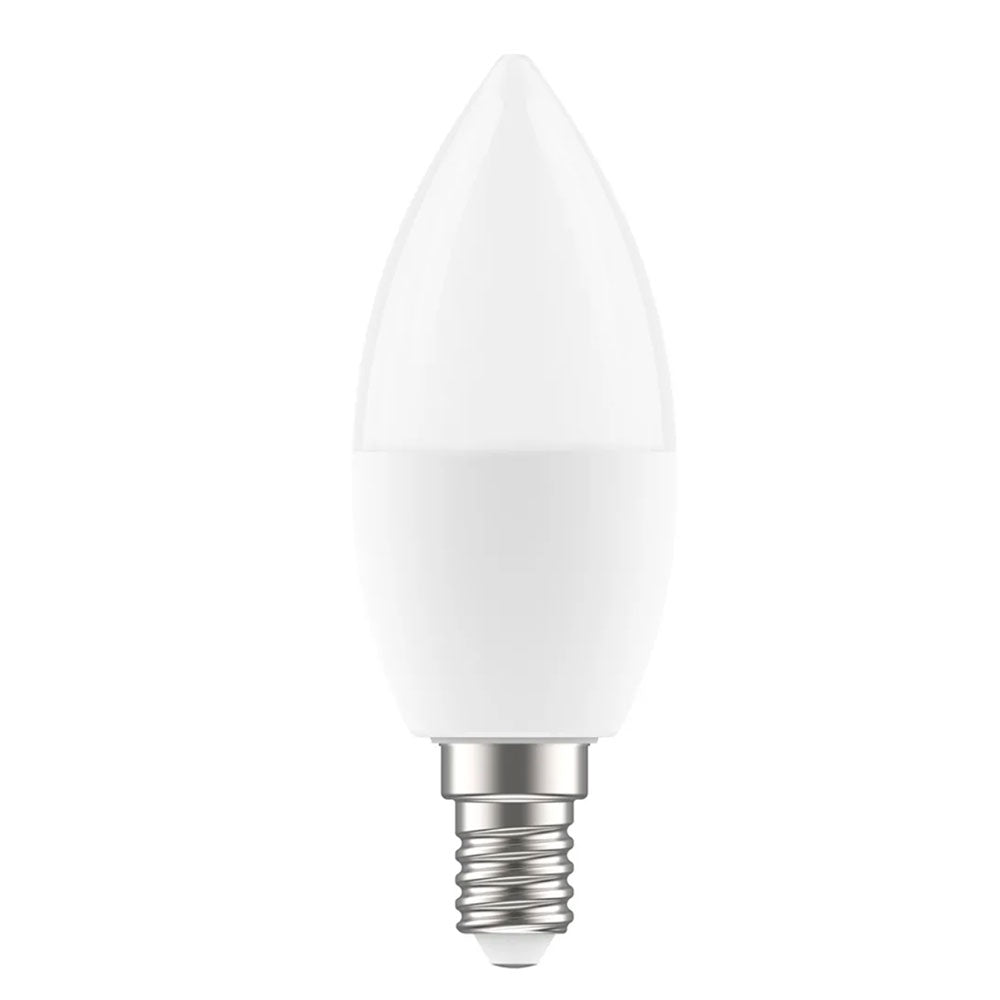 Buy Smart LED Globes Australia Candle C37 Smart LED Globe SES White Polycarbonate 4.5W RGB+2 CCT - 21892