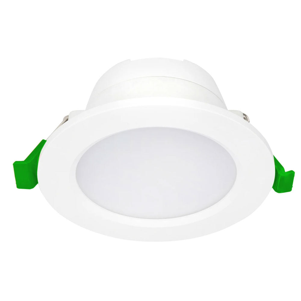 Buy Recessed LED Downlights Australia UNI Recessed LED Downlight W115mm 8W White Plastic 3 CCT - 21931/05