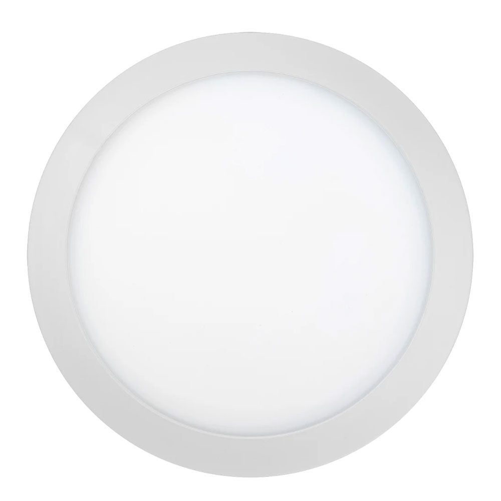 Kensley Round LED Bunker Light 10W White Polypropylene 4000K - 22016/05