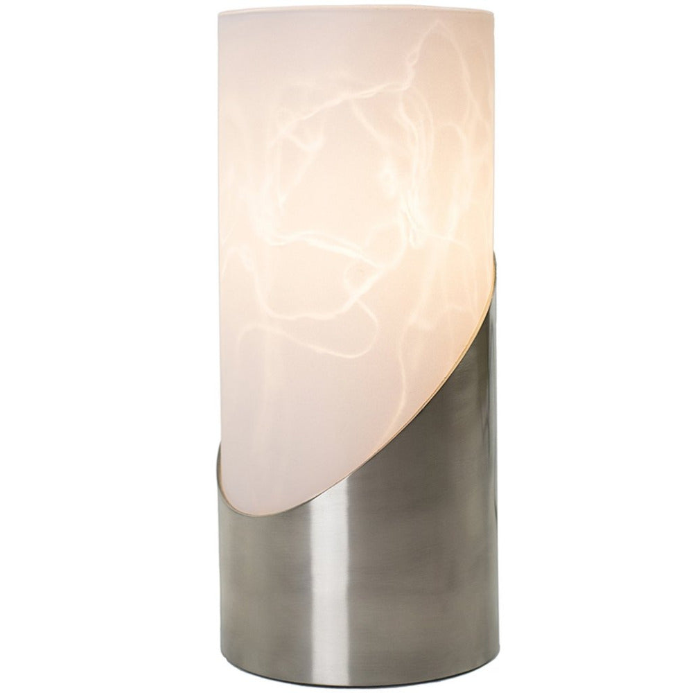 Marc Table Lamp in Satin Chrome - LL-27-0078SC
