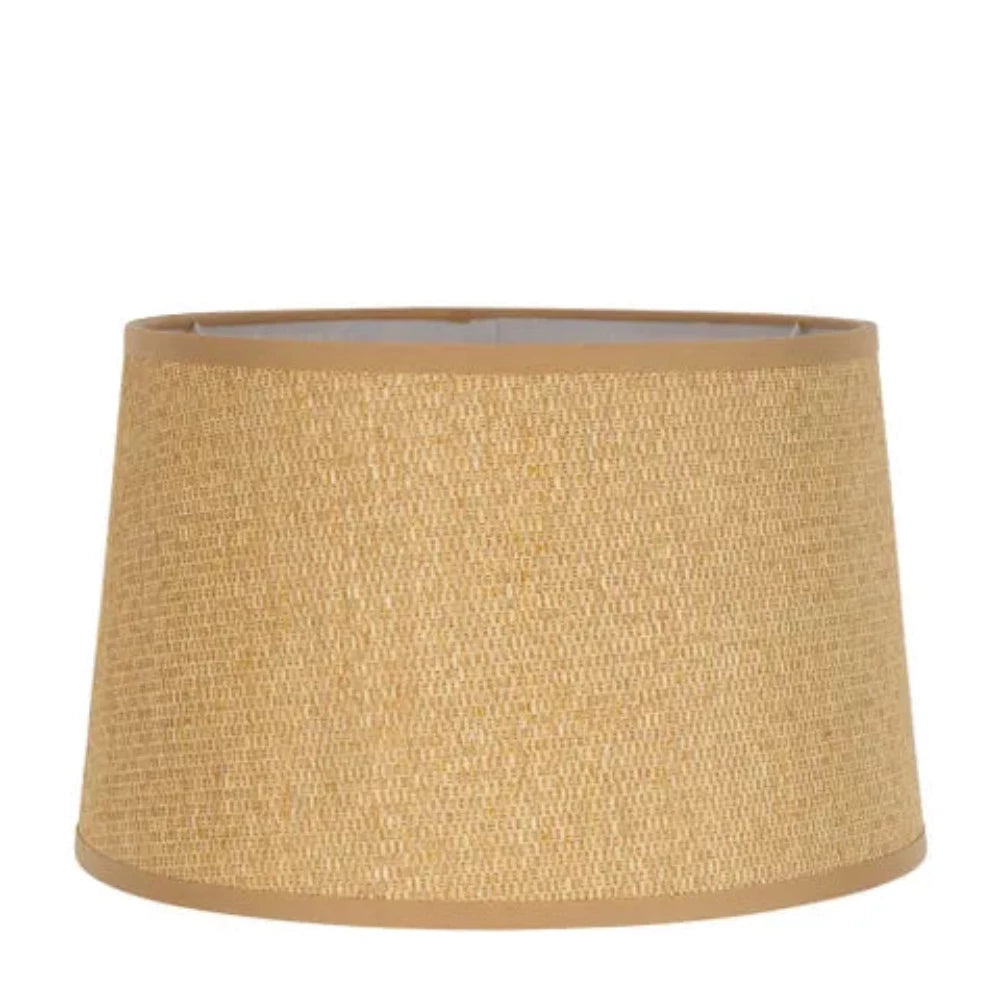 Buy Lamp Shades Australia Lamp Shade Natural Paper Weave / Metal - ELSZ1816105NATPW