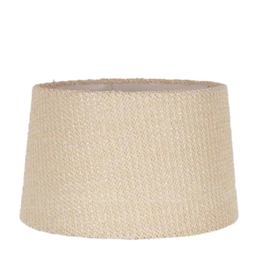 Lamp Shade Ivory  Paper Weave / Metal - ELSZ1816105IVPW