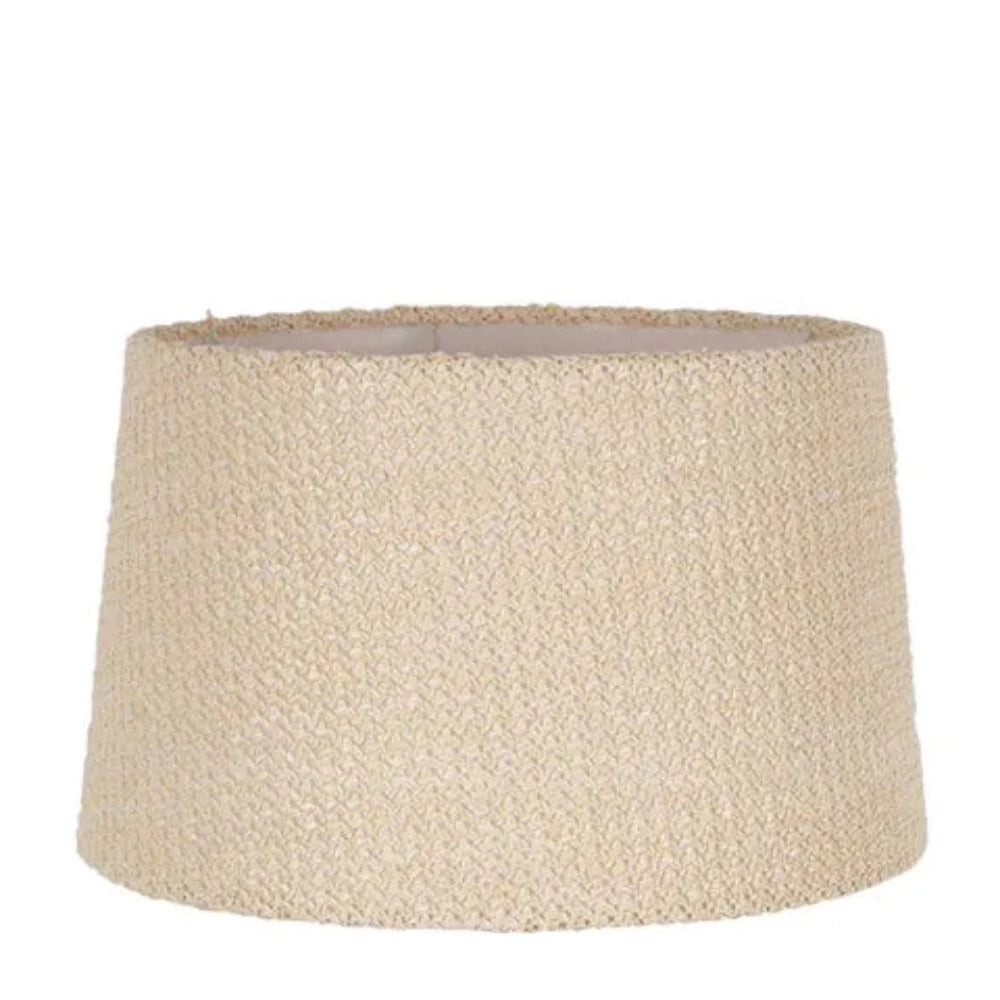 Buy Lamp Shades Australia Lamp Shade Ivory  Paper Weave / Metal - ELSZ1816105IVPW