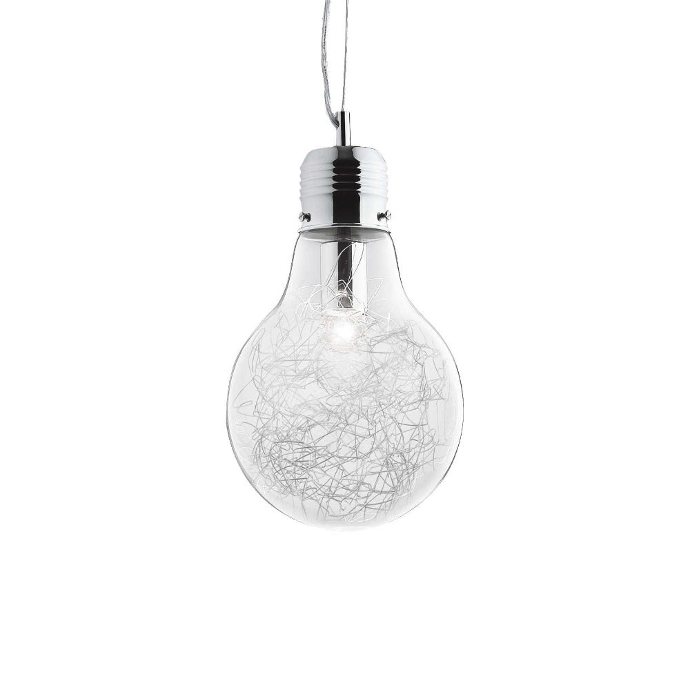 Luce Max Sp1 Pendant Light W220mm Clear Glass - 033679