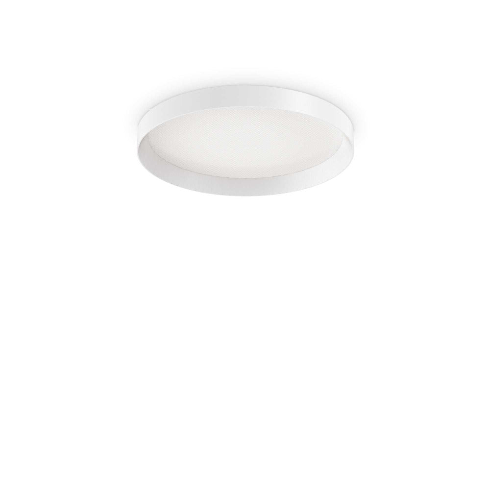 Buy Surface Mounted Downlights Australia Fly Pl Round Surface Mounted Downlight W450mm PMMA 3000K - 25427