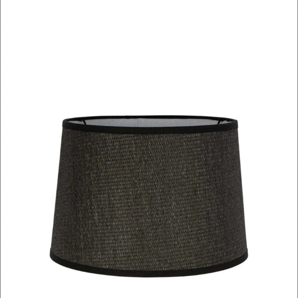Lamp Shade Black  Paper Weave / Metal - ELSZ141295BLPW