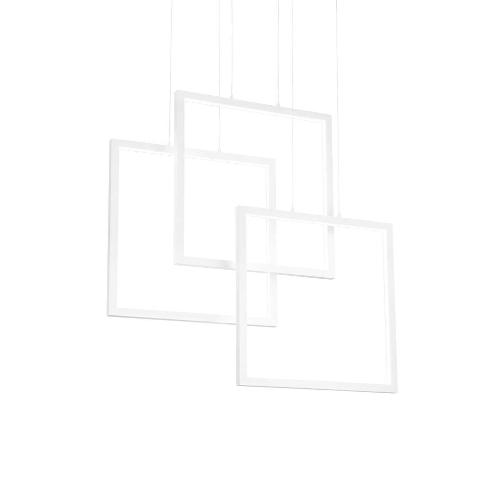 Buy LED Pendants Australia Frame Sp Square LED Pendant Metal 3000K - 2693