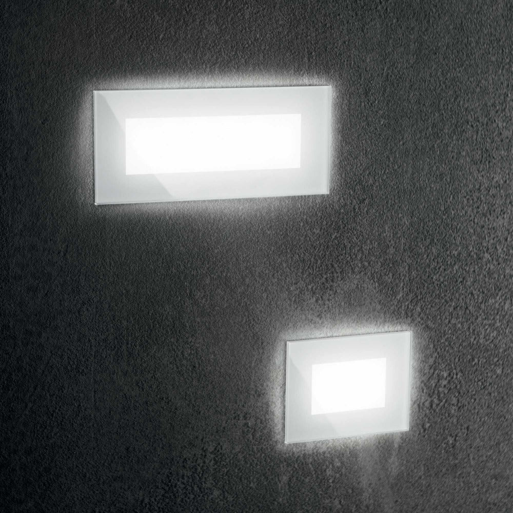 Indio Fi Exterior Wall Light 8W White Aluminum 3000K - 255804