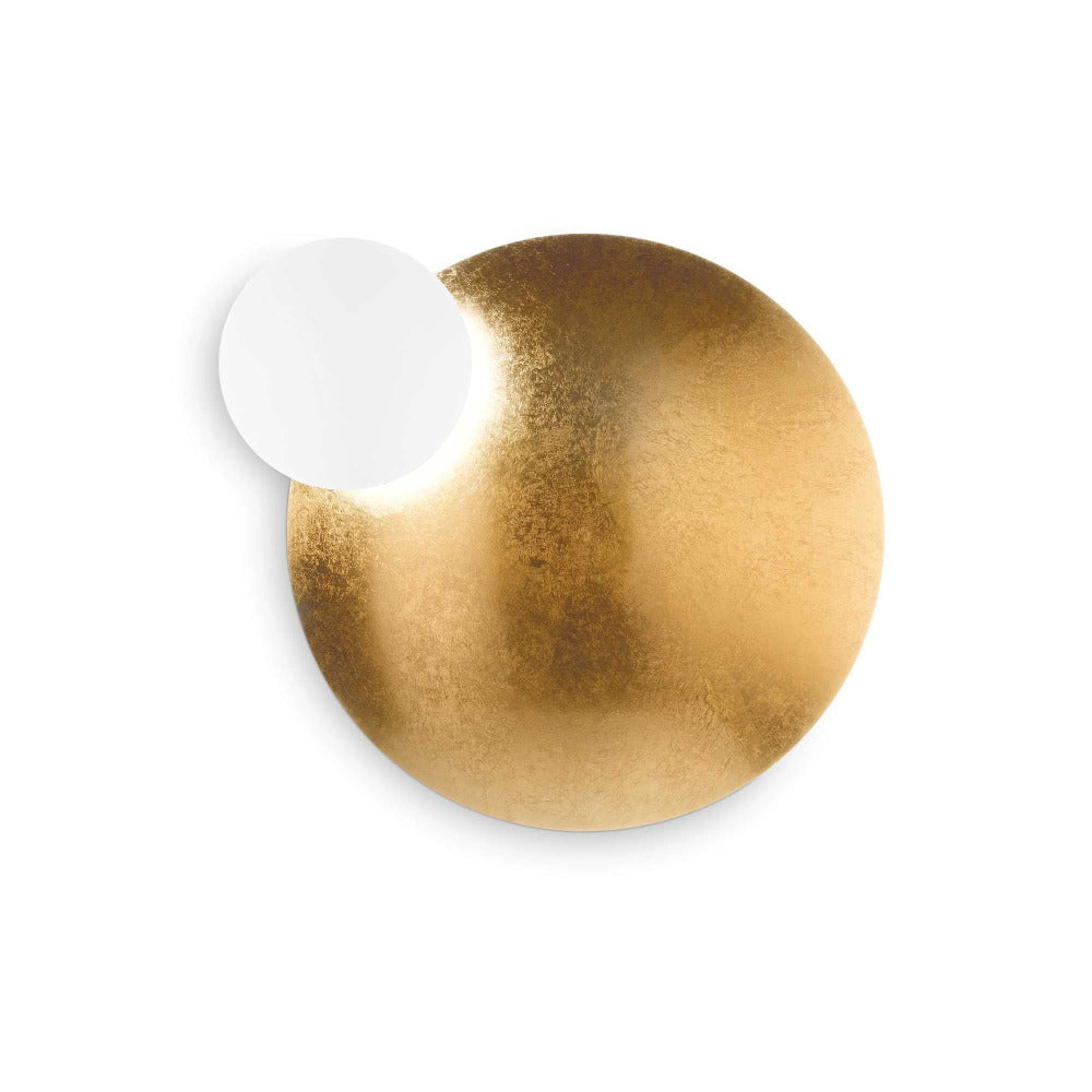 Buy Wall Sconce Australia Eclissi Ap Big Wall Sconce Gold Metal 3000K - 259062