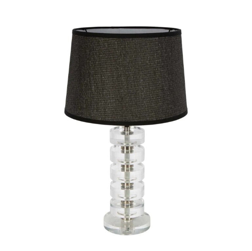 Buy Lamp Shades Australia Lamp Shade Black  Paper Weave / Metal - ELSZ141295BLPW