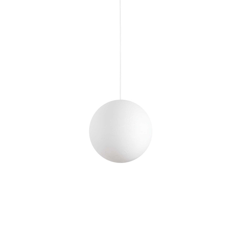 Buy Pendant Lights Australia Carta Sp1 Pendant Light W400mm Matt White Polycarbonate  - 226033