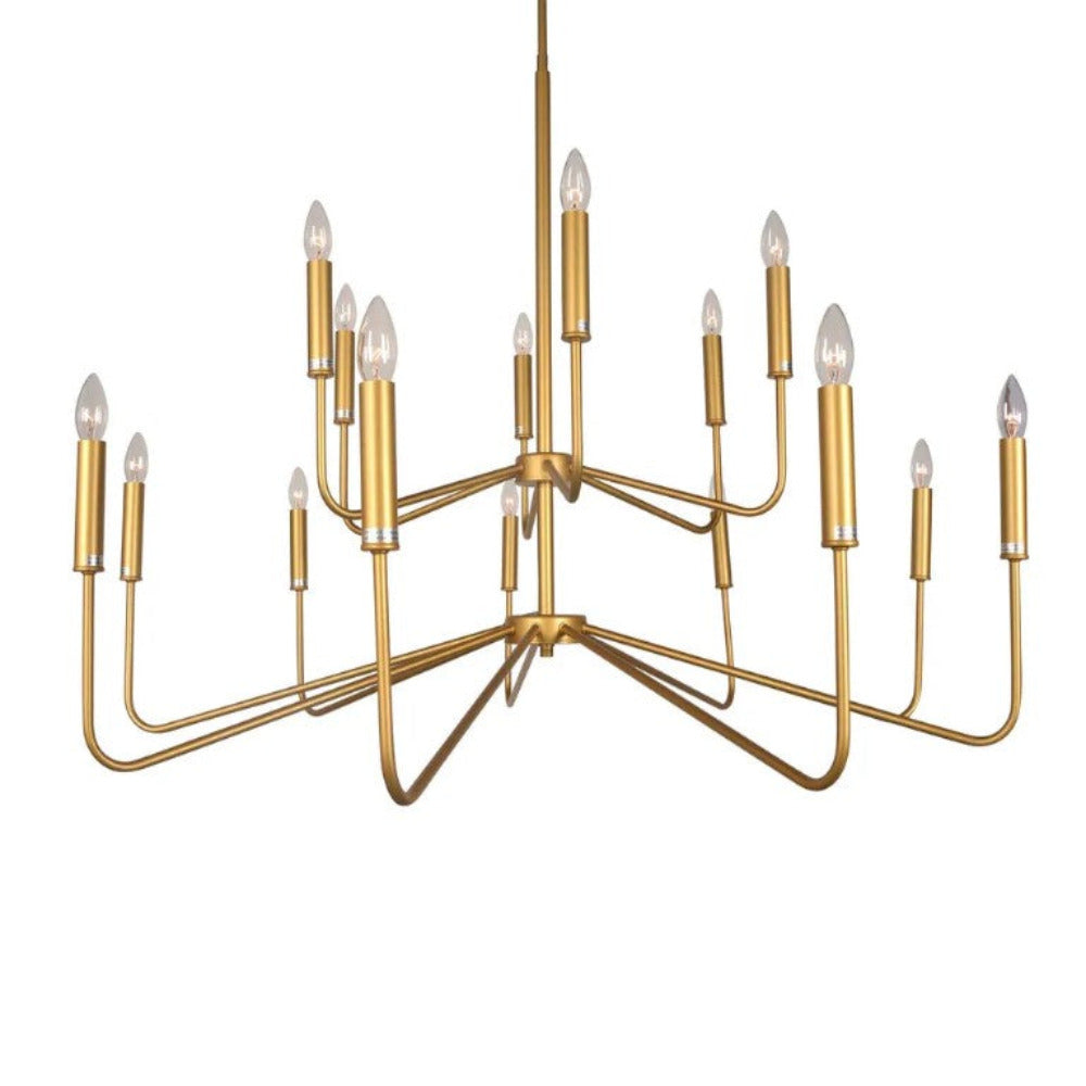 Wentworth Pendant Light Gold Iron - ELZRD329715YB