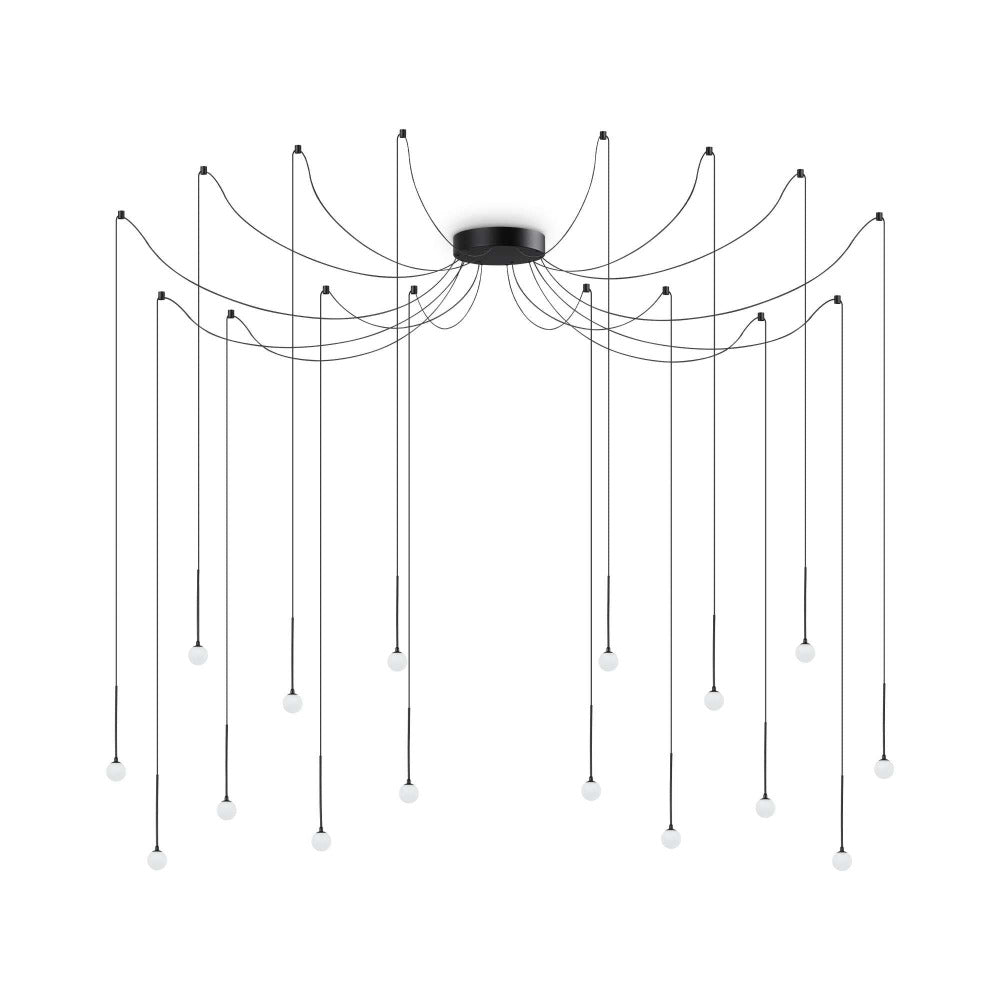 Lucciola Sp16 Pendant 16 Lights Metal 3000K - 2840