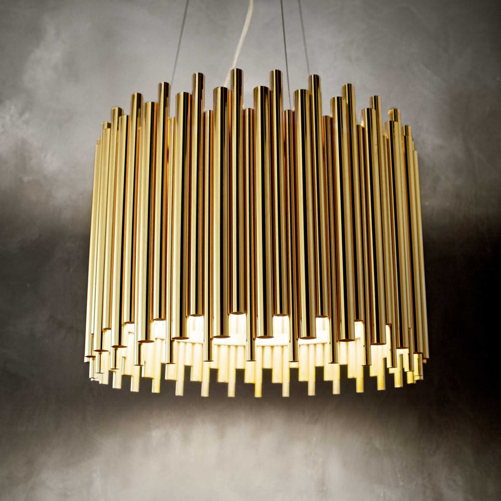 Buy Pendant Lights Australia Pan Sp5 Pendant 5 Lights Gold Metal - 208817