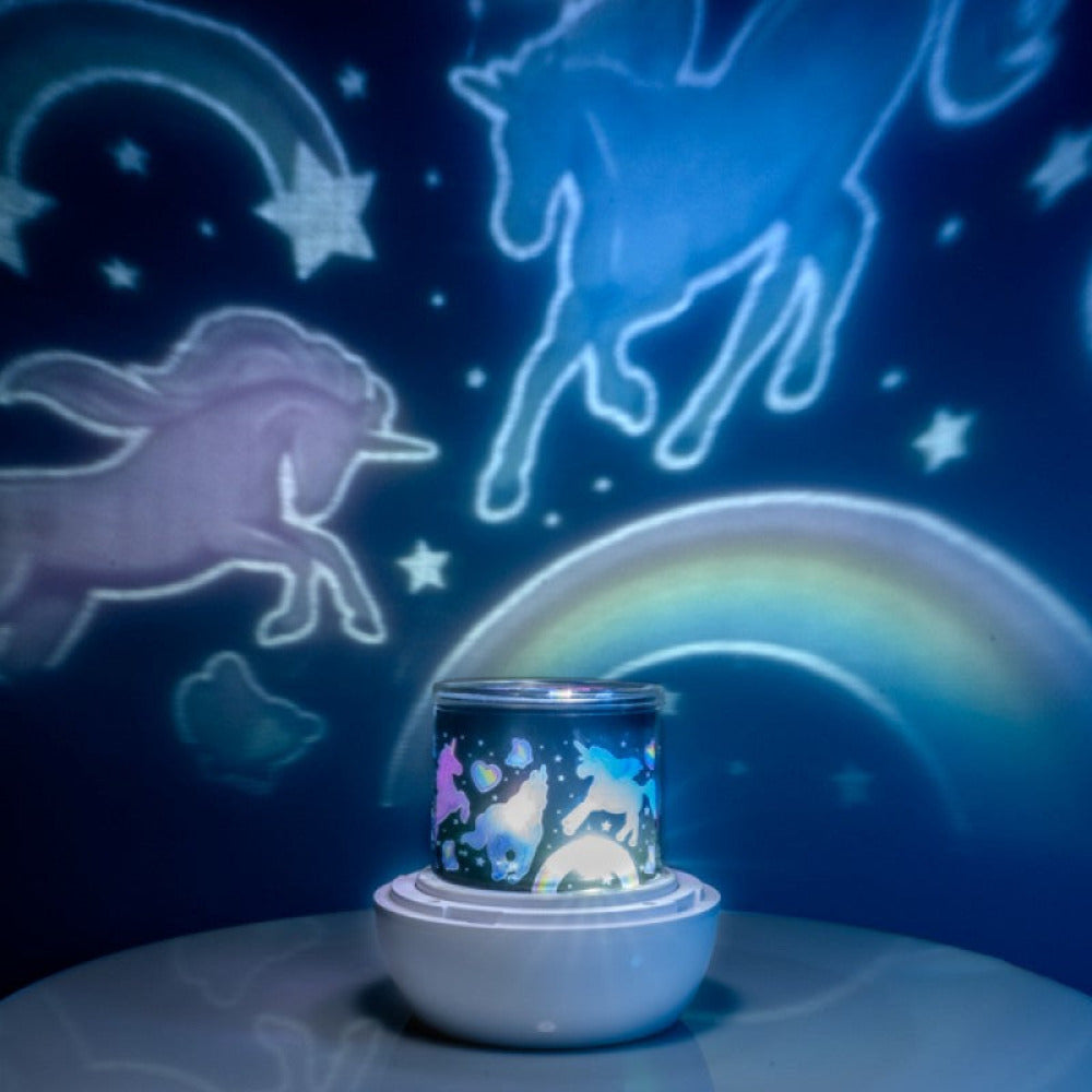 Buy Kids Lamps Australia Lumi-Go-Round Kids Lamp Unicorn Rotating Projector Light - RS-RLP/U