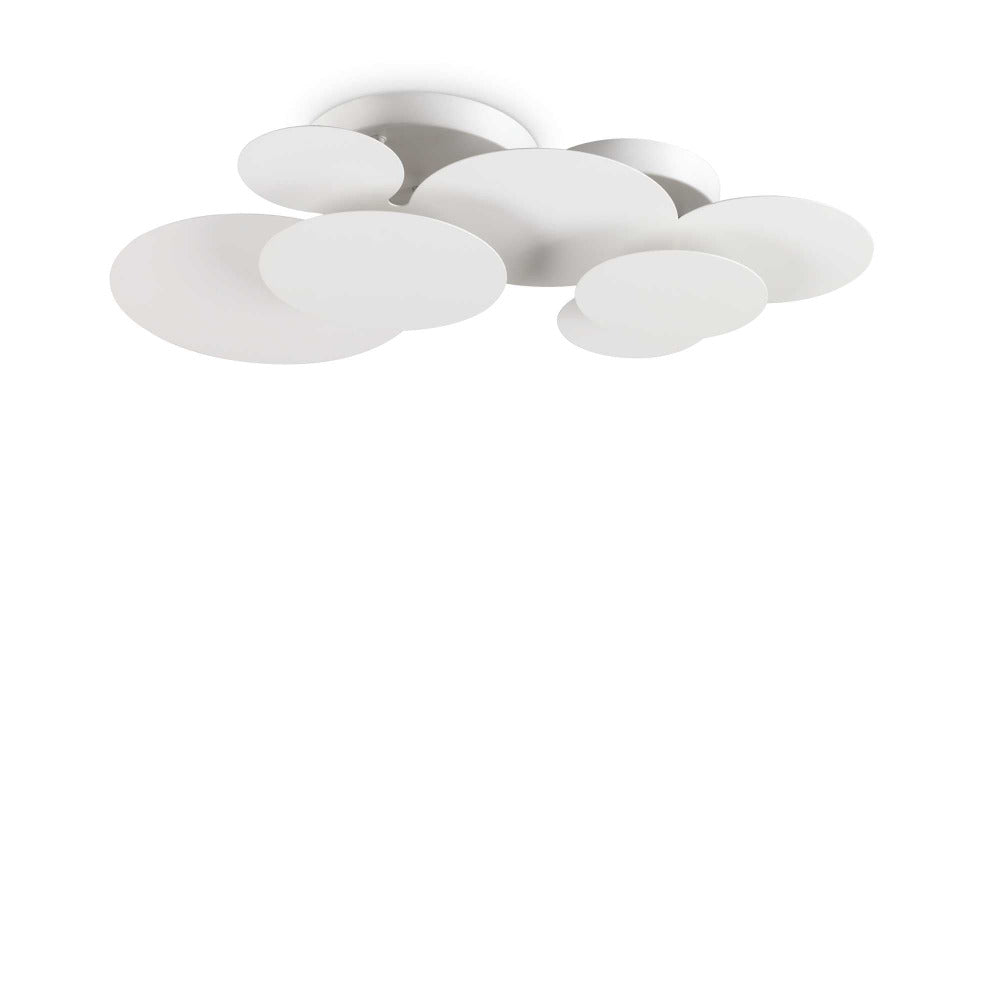 Buy Flush Mount Lights Australia Cloud Pl Flush Mount Light W740mm White Metal 3000K - 285207