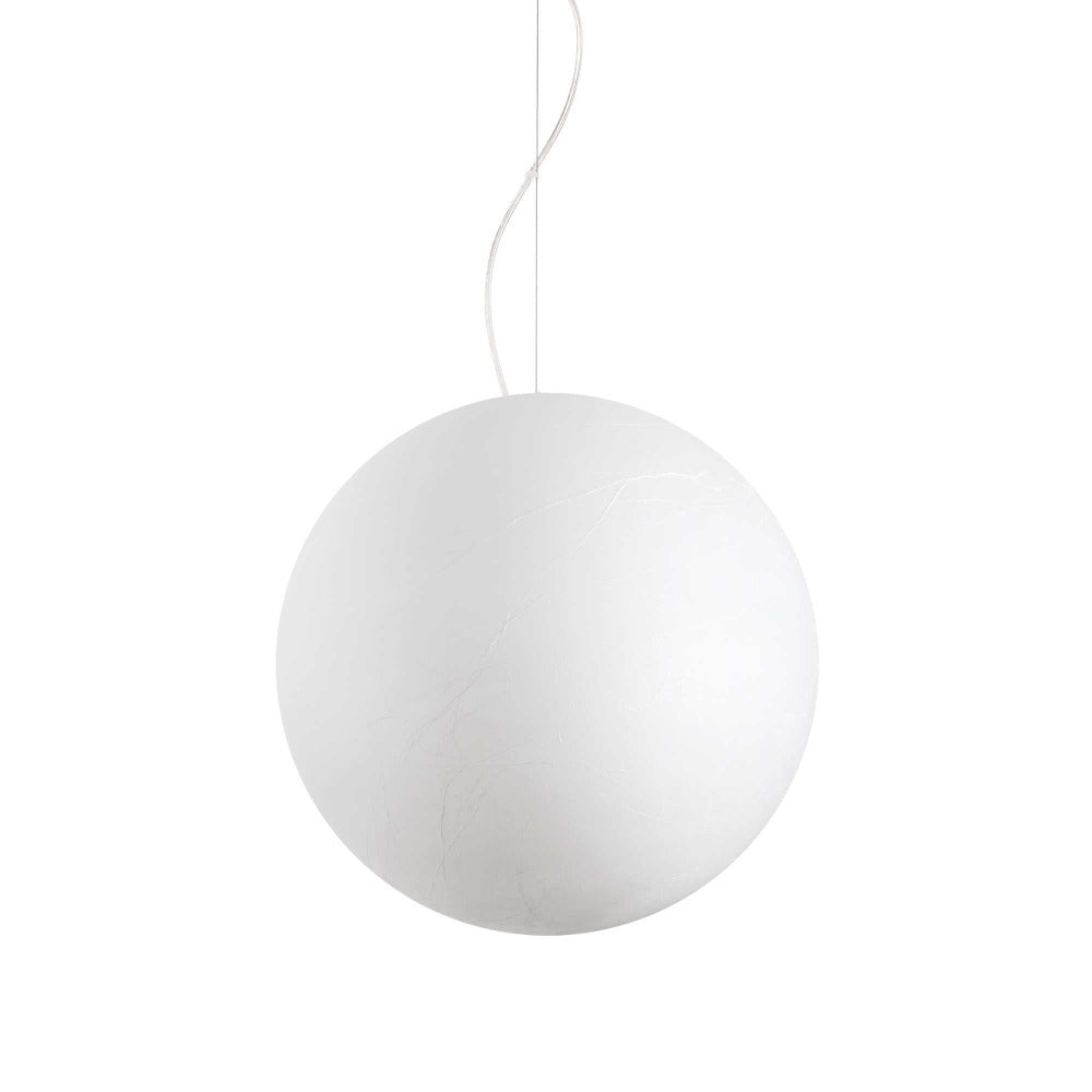 Buy Pendant Lights Australia Carta Sp1 Pendant Light W500mm Matt White Polycarbonate - 226040