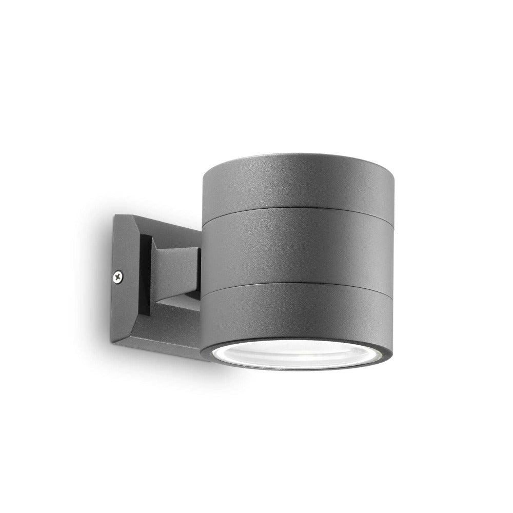 Buy Exterior Wall Lights Australia Snif Ap1 Round Exterior Wall Light Aluminum - 0614