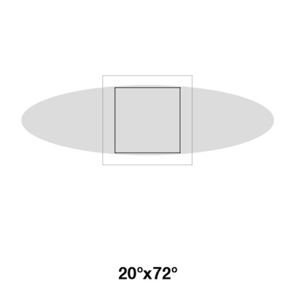 Altopiano 3.1 Square Recessed LED Downlight CRI90 On / Off 2700K - AP3110
