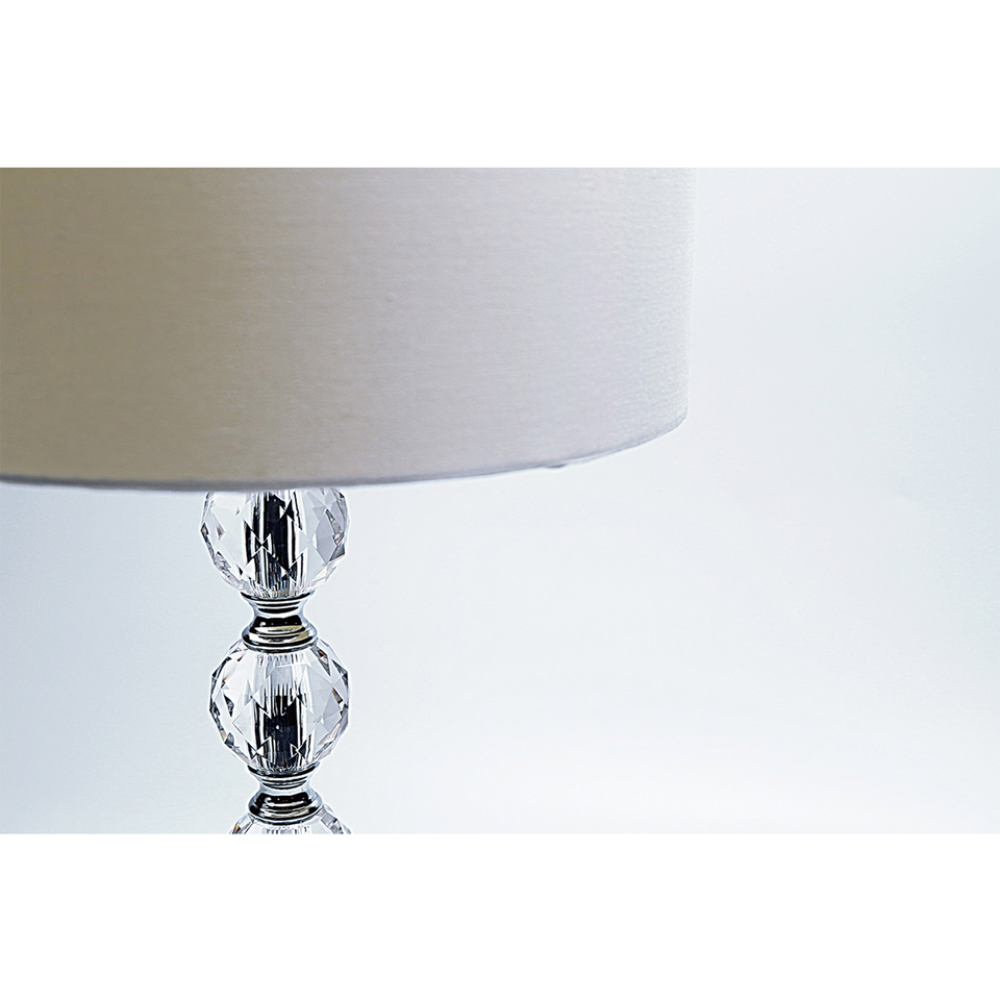 Suzie Table Lamp with White Shade - LL-27-0034