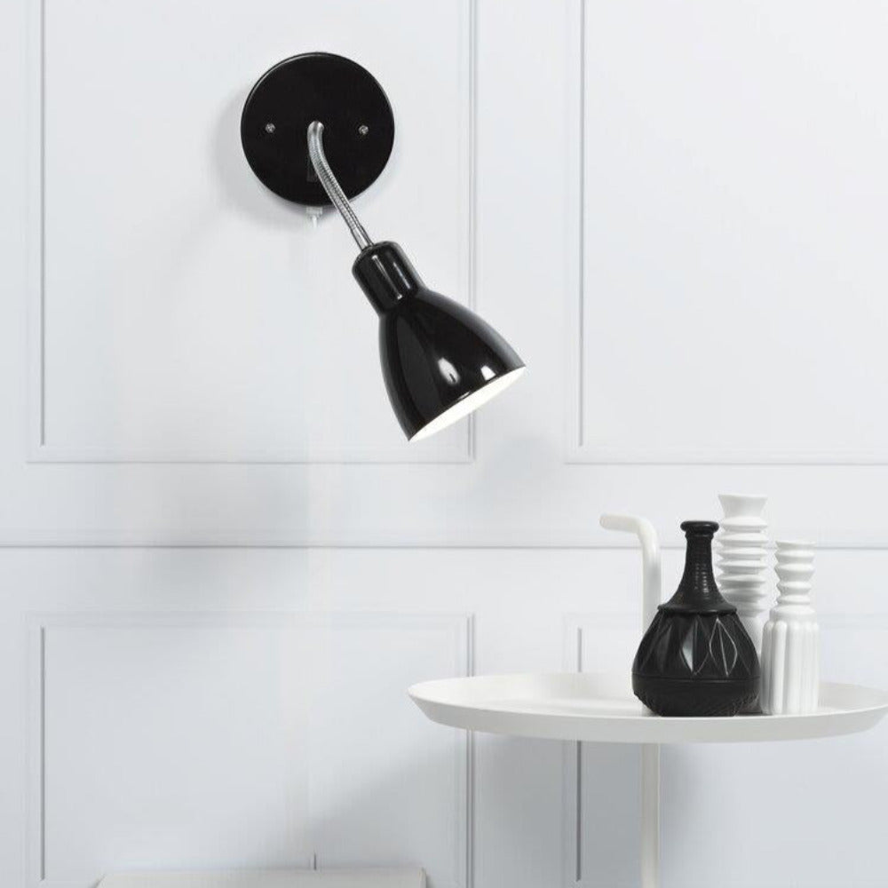 Buy Wall Sconce Australia Cyclone 1 Light Wall Light Black - 72991003