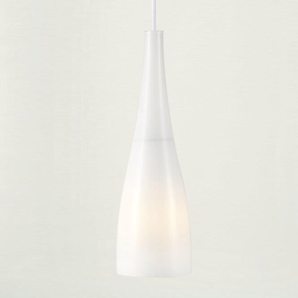 Embla 1 Light Pendant Glass White - 45703001