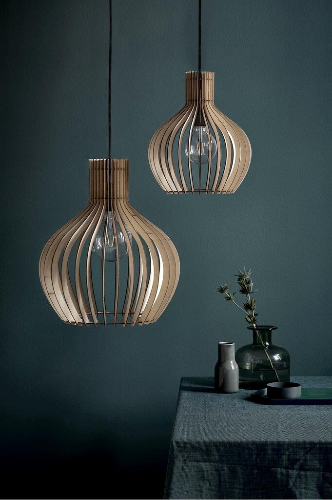 Buy Pendant Lights Australia Groa 40 1 Light Pendant Wood Brown - 45693014