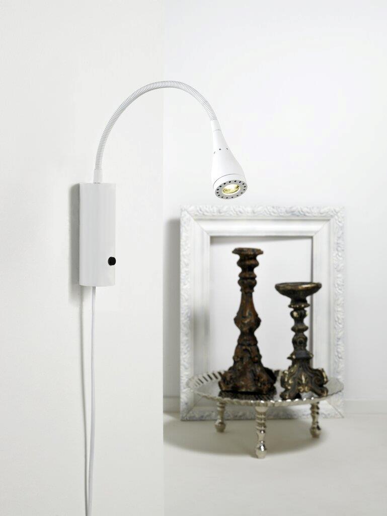 Buy Bedside Reading Lights Australia Mento Wall Light White - 75531001