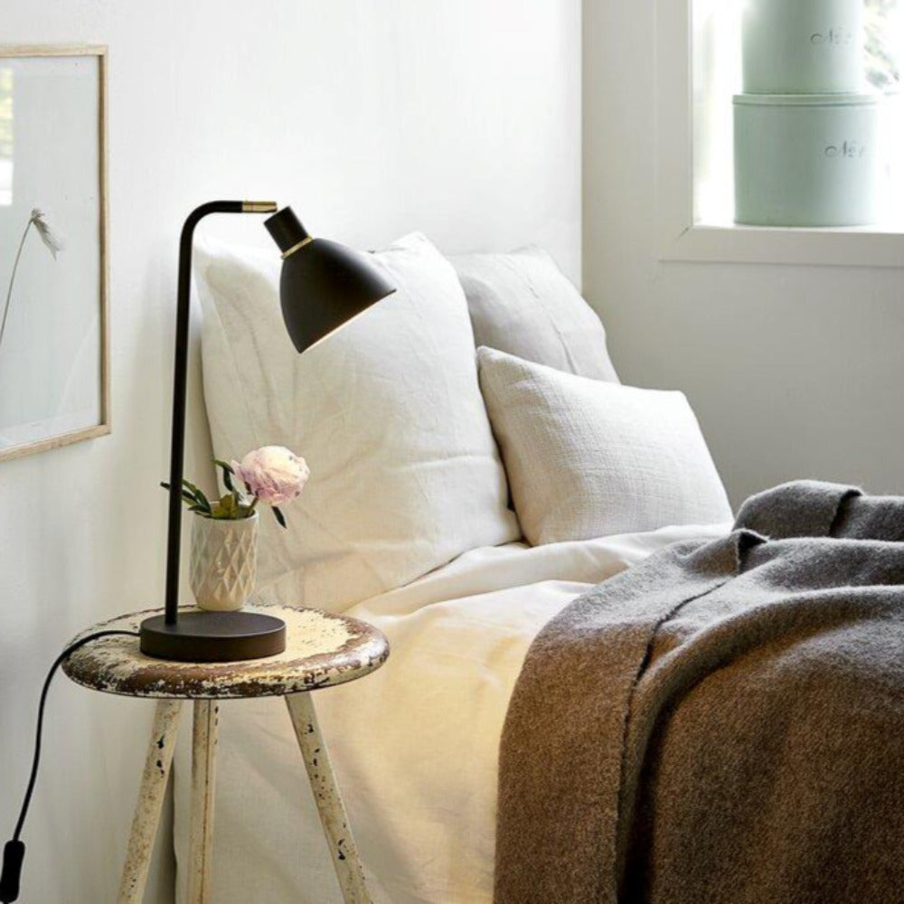 Buy Table Lamps Australia Ray 1 Light Table Lamp Black - 63201003