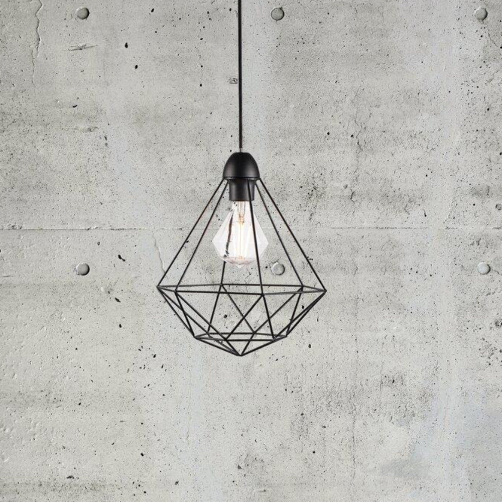 Buy Pendant Lights Australia Tees 1 Light Pendant Black - 84863003