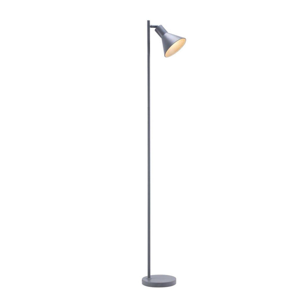 Eik 1 Light Floor Lamp Grey - 46734010