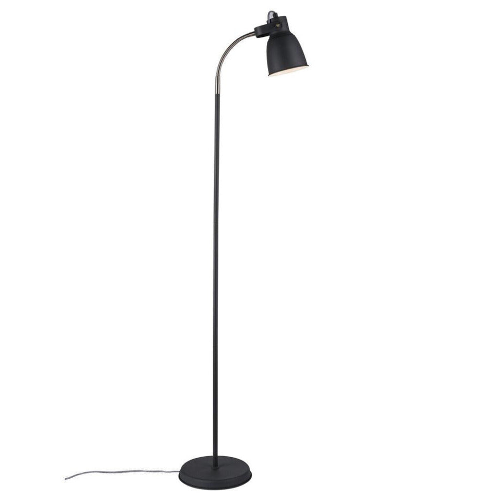 Adrian 1 Light Floor Lamp Black - 48824003