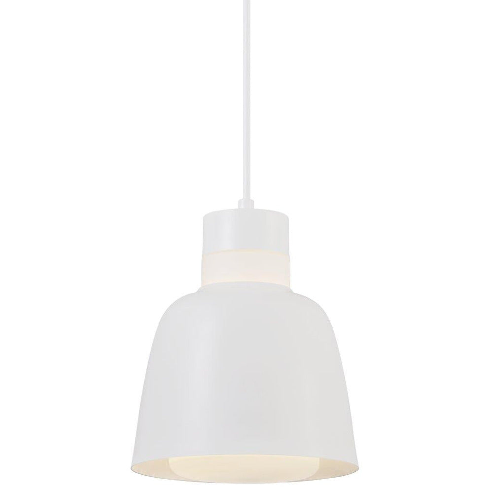 Emma 18 1 Light Pendant White, Opal - 48843001