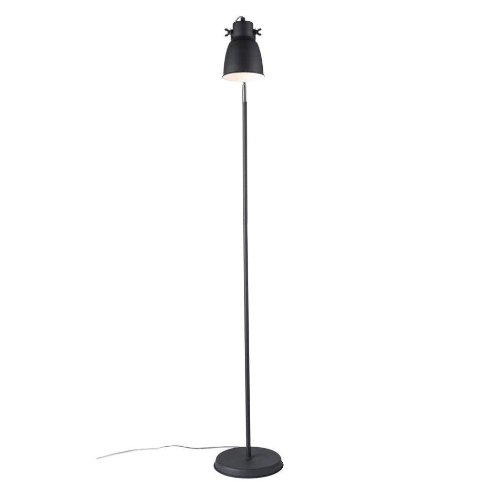 Adrian 1 Light Floor Lamp Black - 48824003
