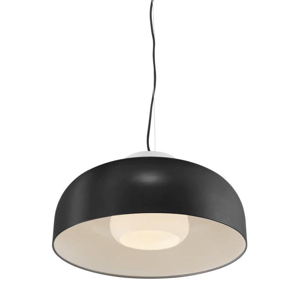 Miry 1 Light Pendant Black, Opal - 2010733003