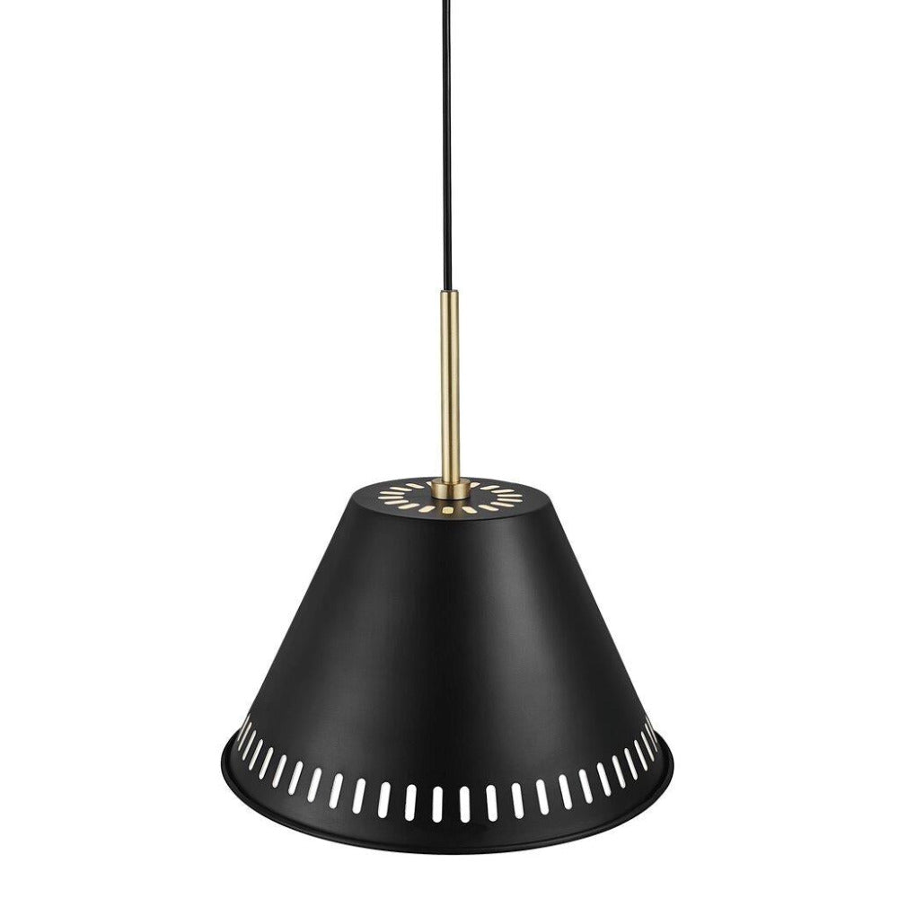 Buy Pendant Lights Australia Pine 1 Light Pendant Black - 2010353003