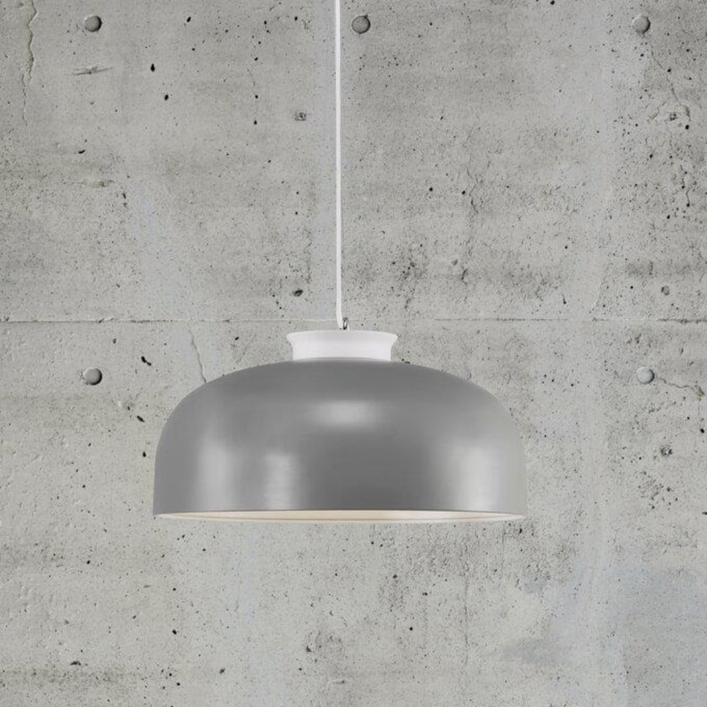 Buy Pendant Lights Australia Miry 1 Light Pendant Grey, Opal - 2010733010